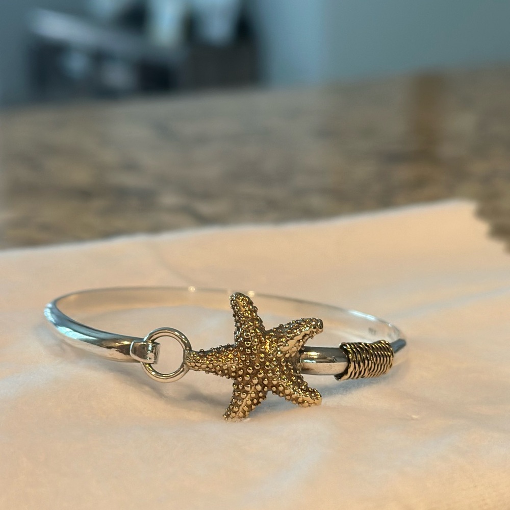 Starfish Hook 14k gold Cape Cod Bracelet